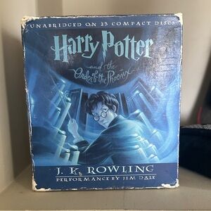 Harry Potter and the Order of the Phoenix Audiobook - Blue